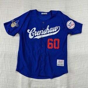 Headgear Classics Nipsey Hussle Crenshaw Baseball Jersey Blue Large